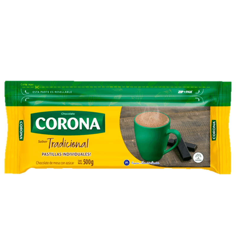 CHOCOLATE CORONA 20 PASTILLAS_F