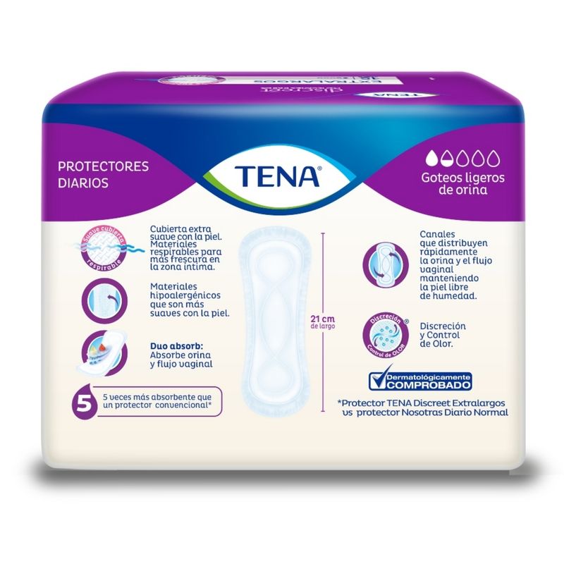 PROTECTOR TENA DISCREET EXTRAL_L