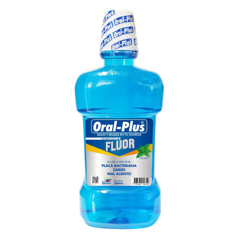 ENJUAG ORALPLUS FLUOR COOLMINT_F