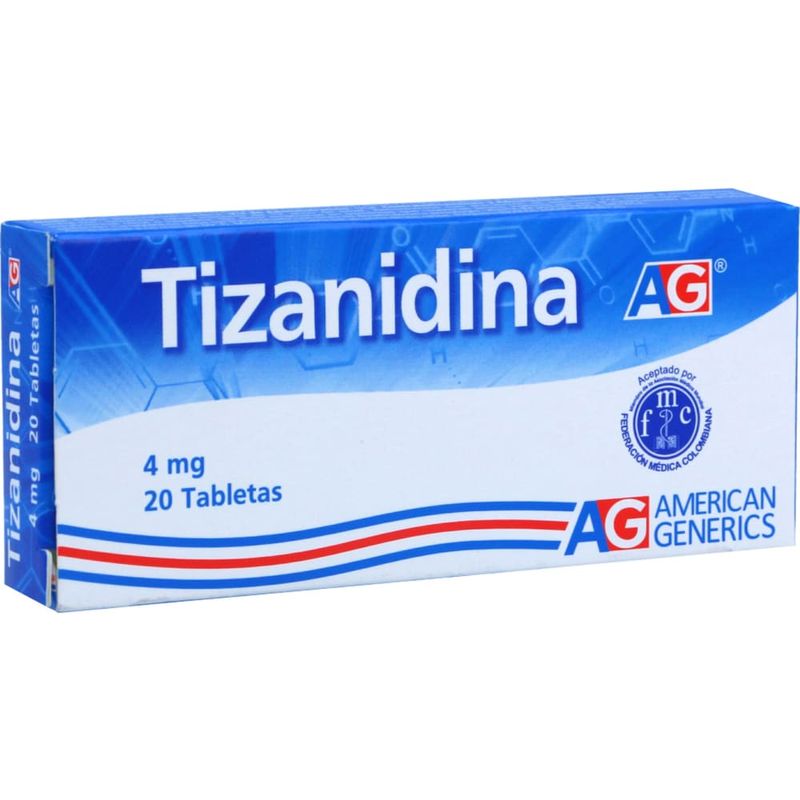 TIZANIDINA 4 MG_F