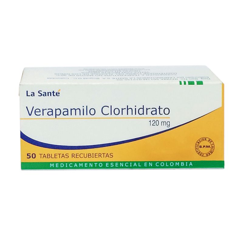 VERAPAMILO 120 MG -LA SANTE-_F