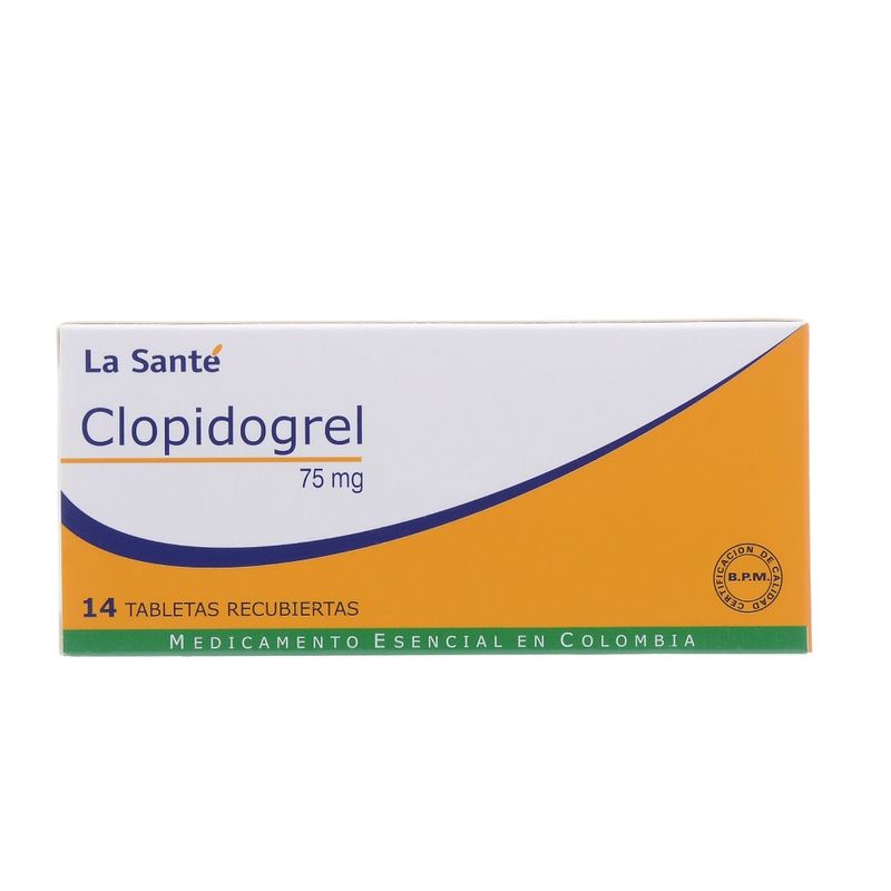 CLOPIDOGREL 75 MG -LA SANTE-_F