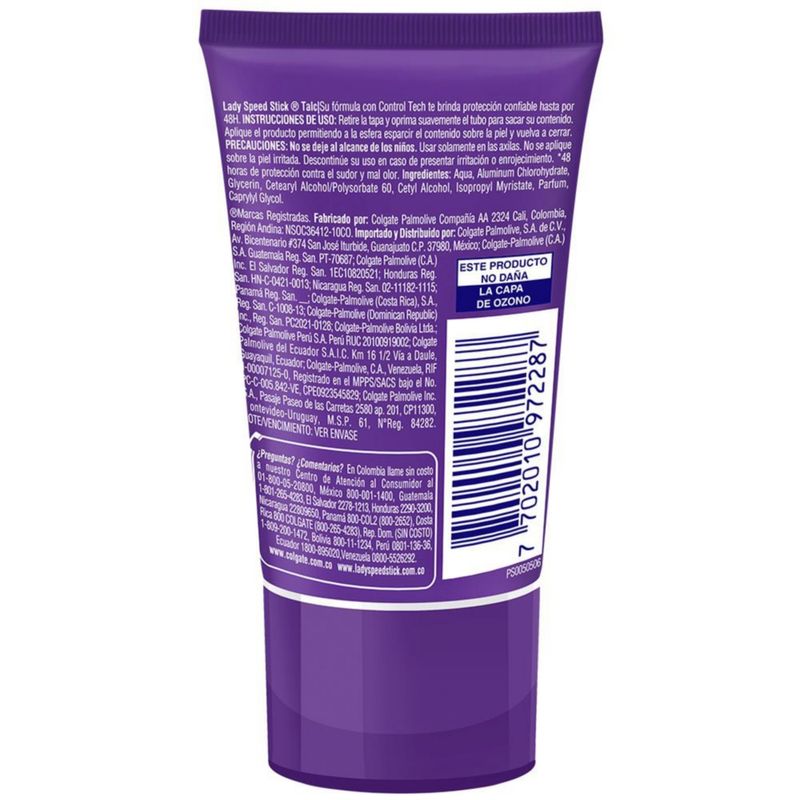 DTE LADY SPEED STICK TALC PRAC_L