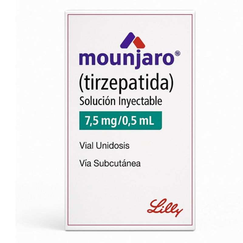 tirzepatide precio en colombia drogas la rebaja MOUNJARO (TIRZEPATIDA) 7.5 MG /0.5 ML ELI LILLY