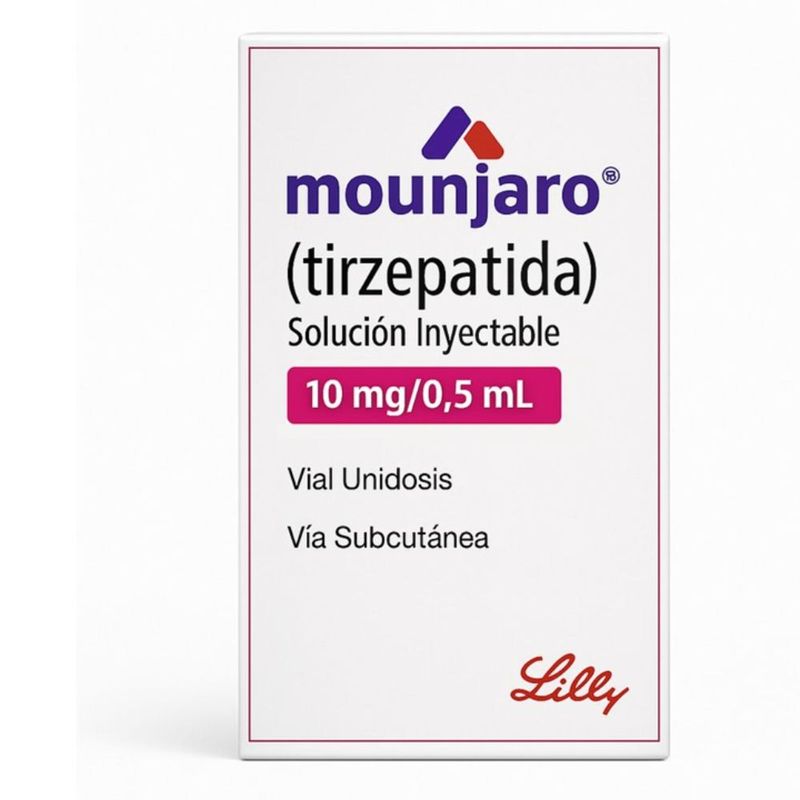 MOUNJARO (TIRZEPATIDA) 10 MG /0.5 ML ELI LILLY
