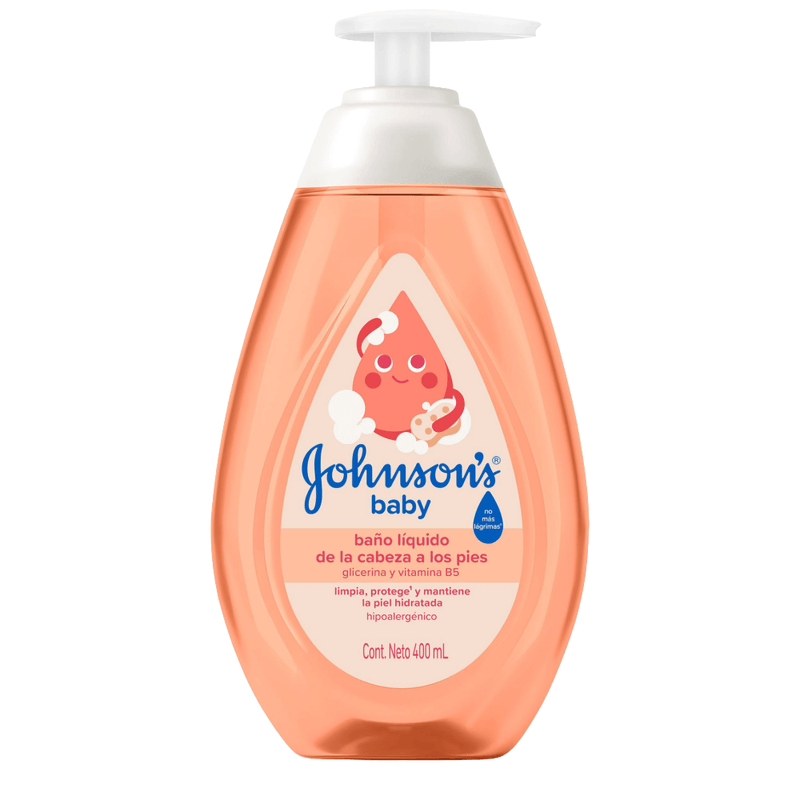BAÑO LÍQUIDO BEBÉ JOHNSONS PIE_F