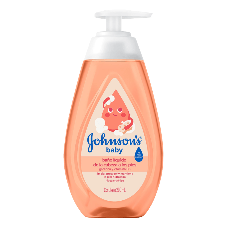 BAÑO LÍQUIDO BEBÉ JOHNSONS PIE_F