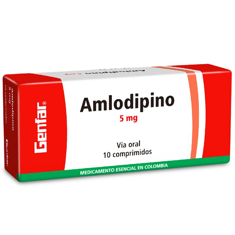 AMLODIPINO 5 MG -GENFAR-_F