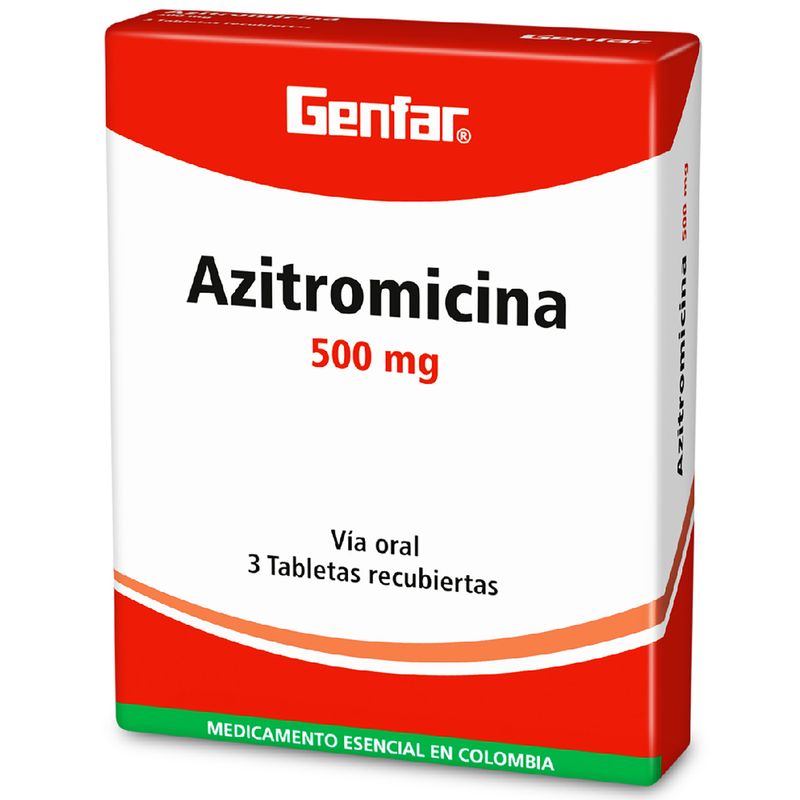 AZITROMICINA 500 MG GENFAR_F