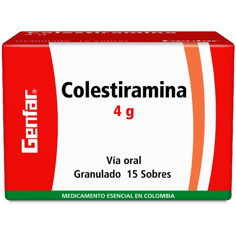 COLESTIRAMINA 4 GR_F