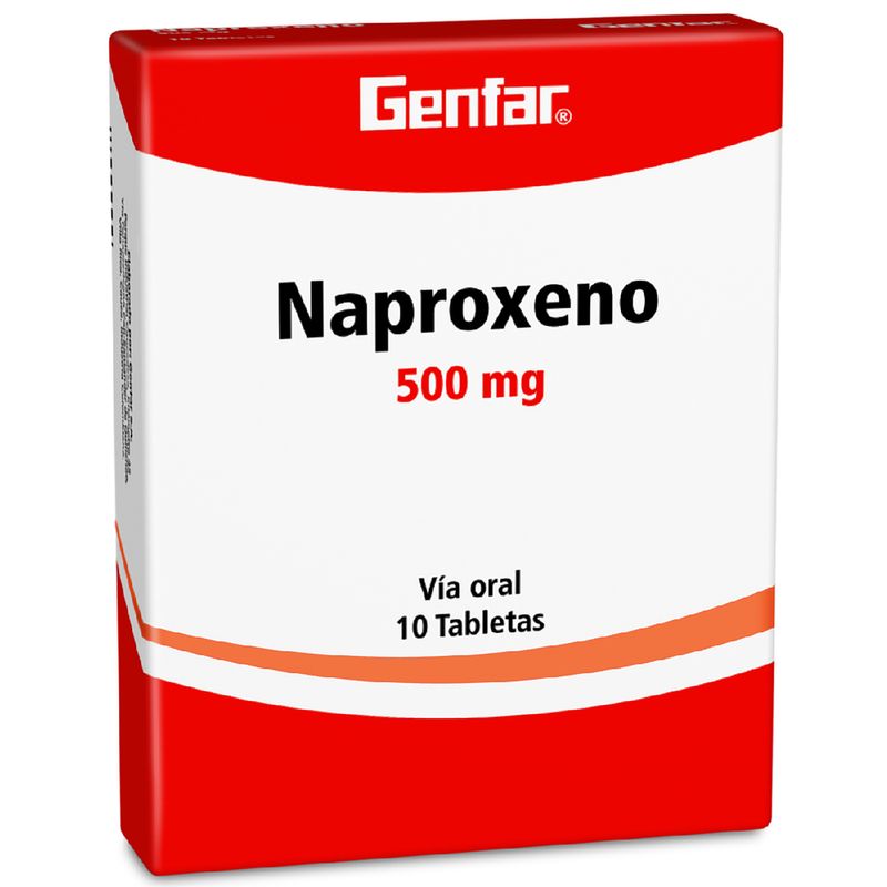 NAPROXENO 500 MG -GENFAR-_F