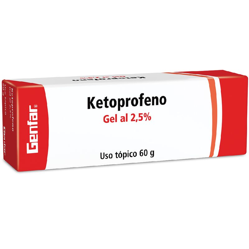 KETOPROFENO GEL 2-5% -GENFAR-_F