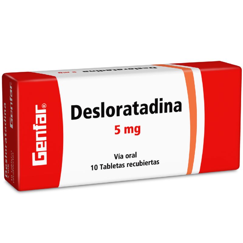 DESLORATADINA 5 MG -GENFAR-_F