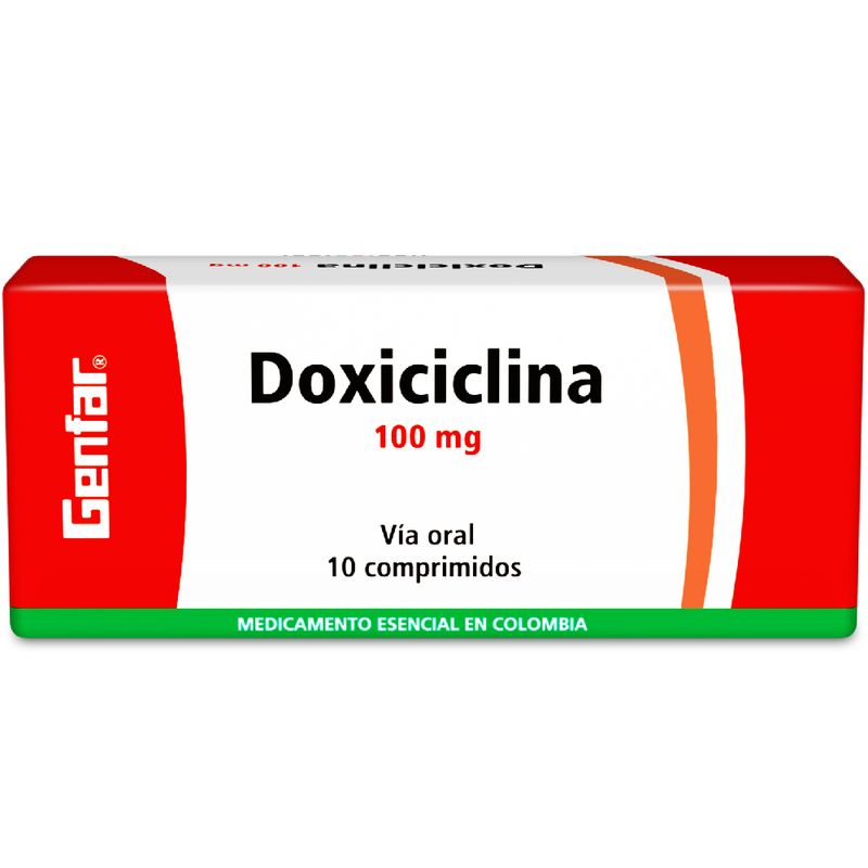 DOXICICLINA 100 MG -GENFAR-_F