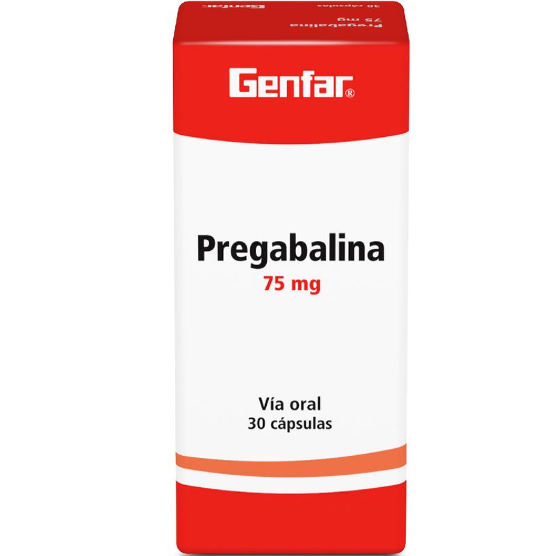 PREGABALINA 75MG GENFAR_F