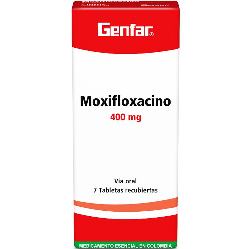 MOXIFLOXACINO 400 MG -GENFAR-_F