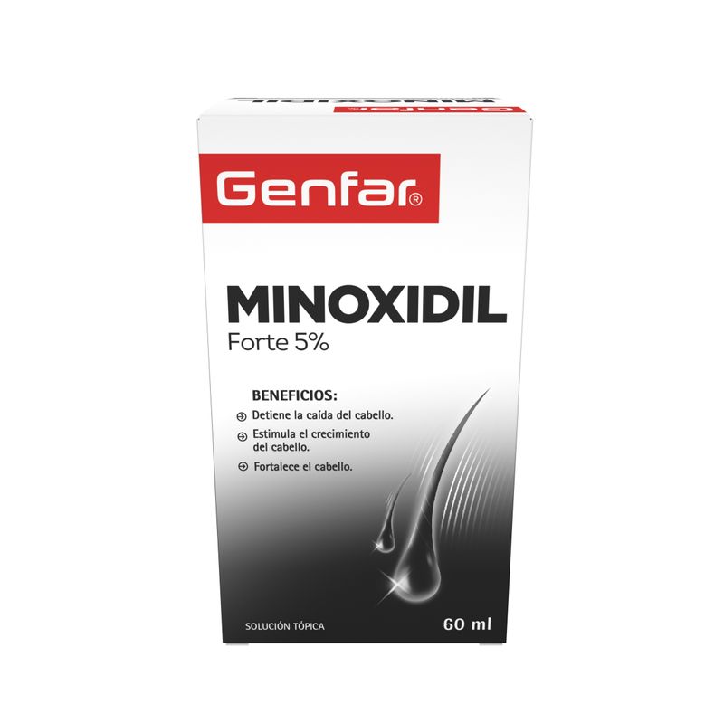 MINOXIDIL FORTE 5% -GENFAR-_F