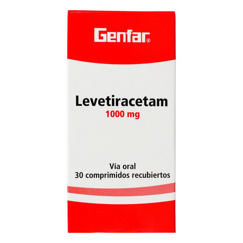 LEVETIRACETAM 1000 MG -GENFAR-_F
