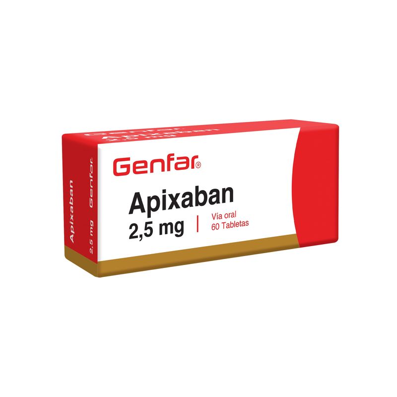 APIXABAN 2-5 MG -GENFAR-_F