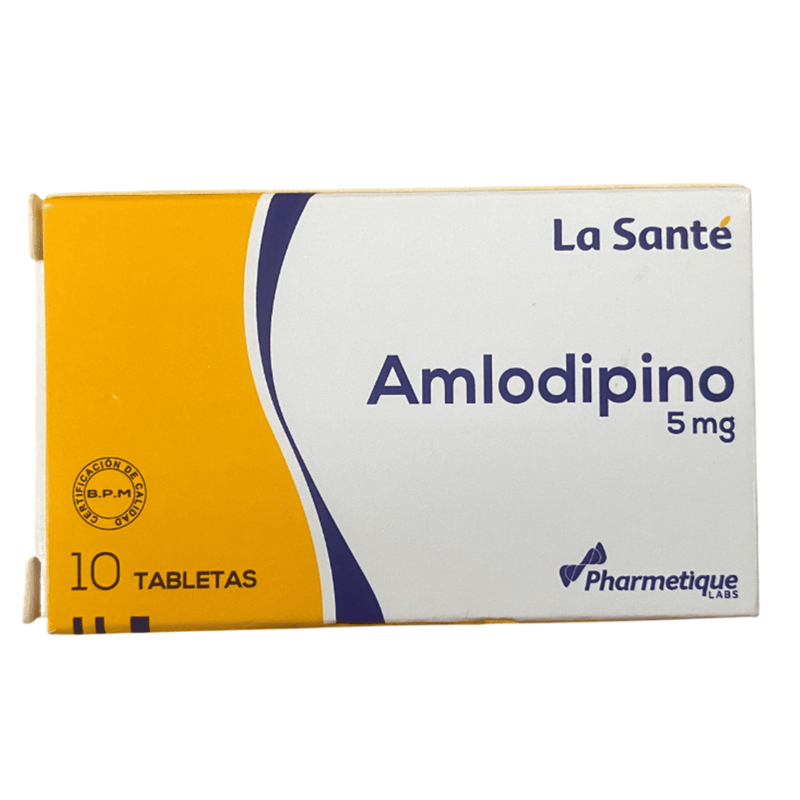 AMLODIPINO 5 MG -LA SANTE-_F