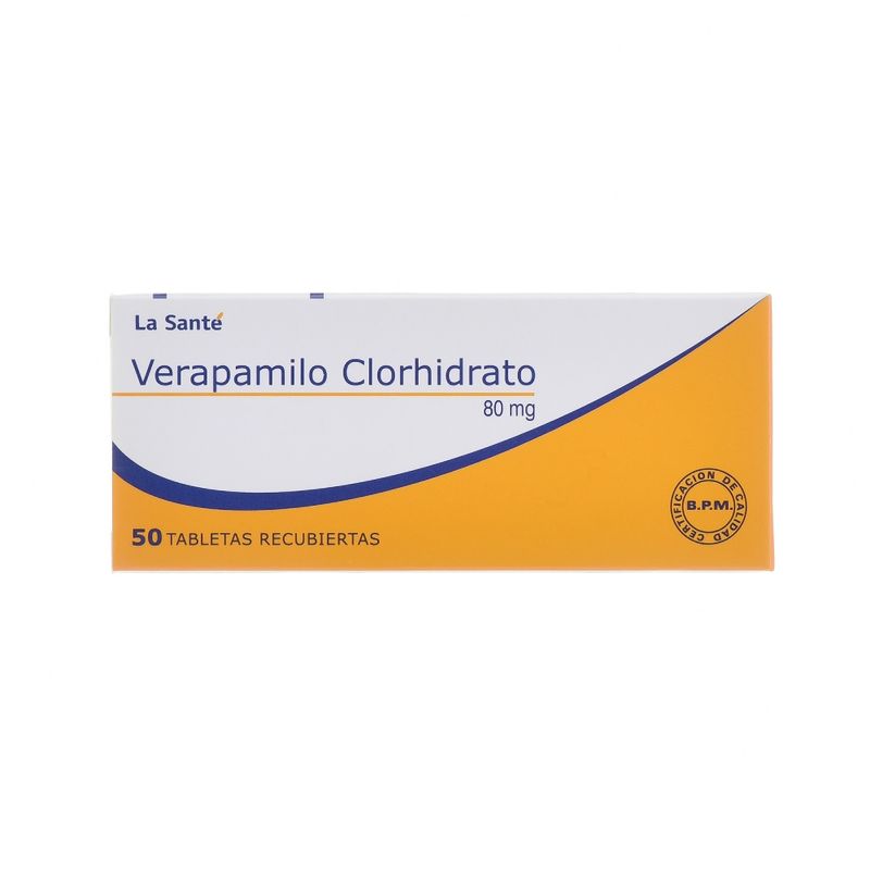 VERAPAMILO 80 MG LA SANTE_F
