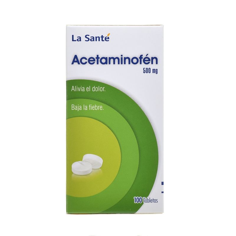ACETAMINOFEN 500 MG -LA SANTE-_F