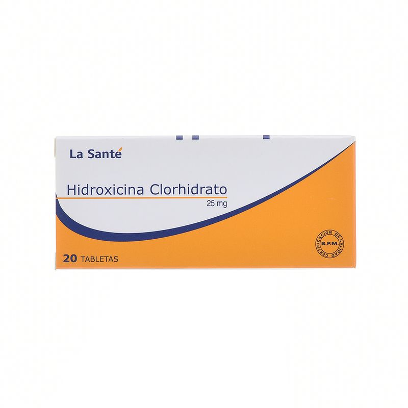 HIDROXICINA 25 MG -LA SANTE-_F