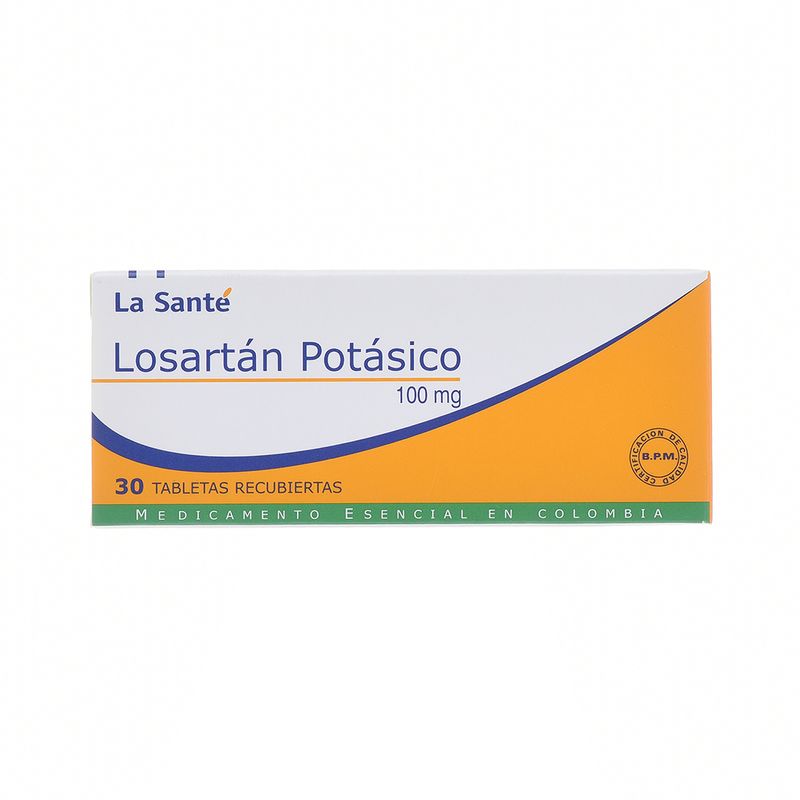 LOSARTAN POTASICO 100 MG -SANT_F