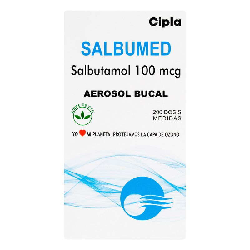 SALBUMED 100 MCG -SALBUTAMOL-_F