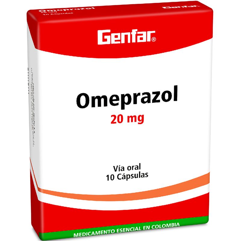 OMEPRAZOLE 20 MG -GENFAR-_F