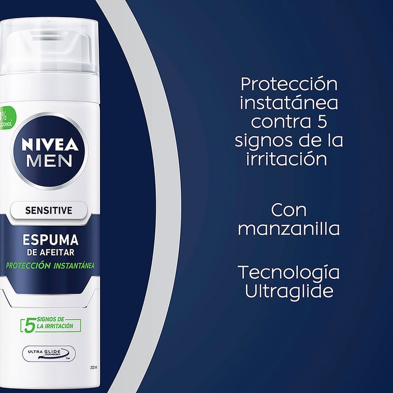 ESPUMA NIVEA FOR MEN SENSITIVE_P