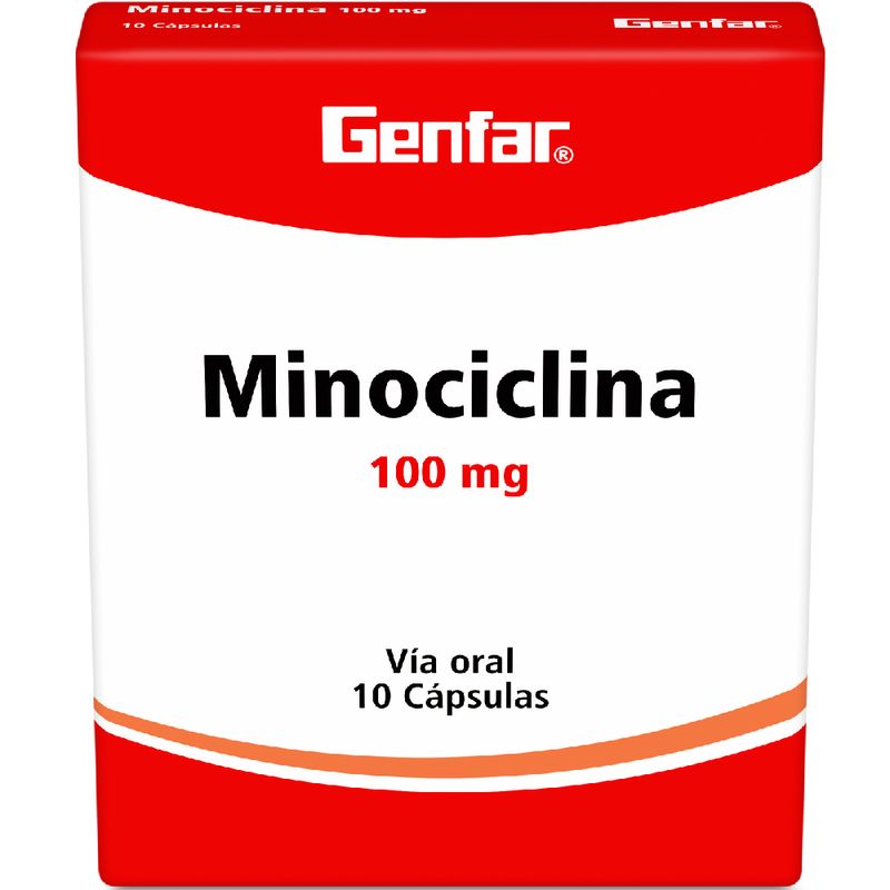 MINOCICLINA 100 MG -GENFAR-_F