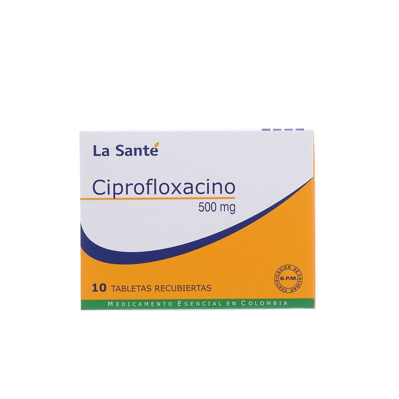 CIPROFLOXACINO 500 MG LA SANTE_F