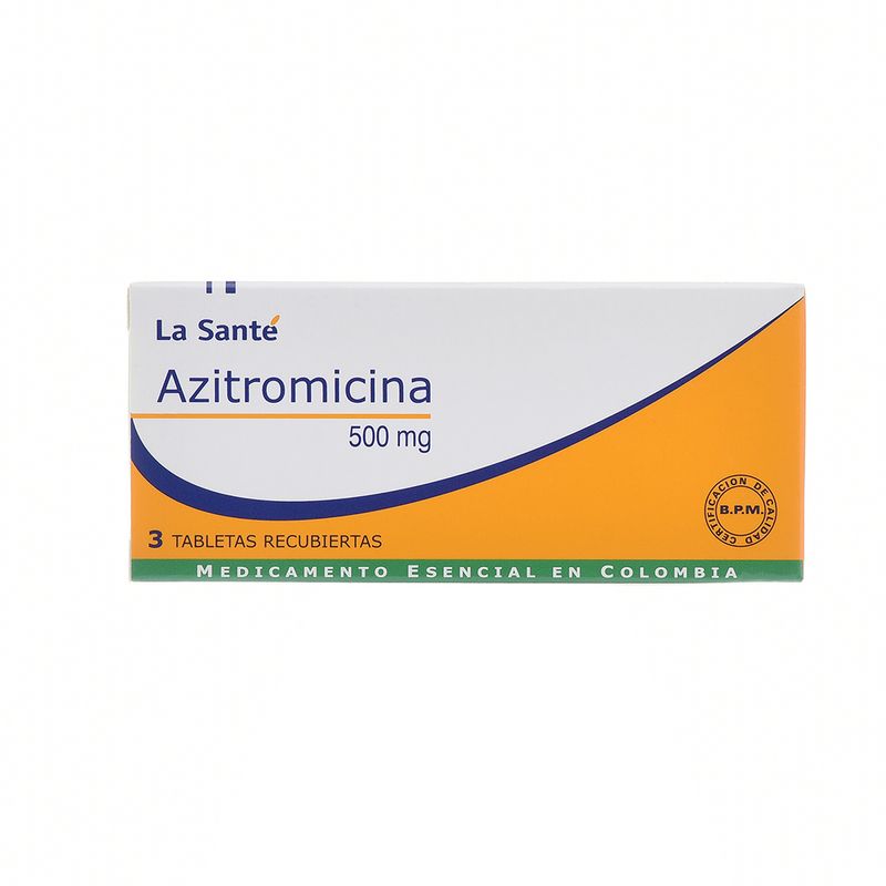 AZITROMICINA 500 MG -LA SANTE-_F