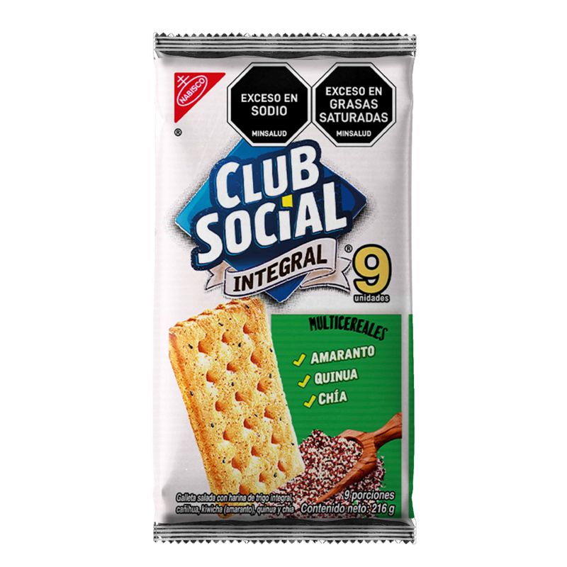 GALLETA CLUB SOCIAL INTEGRAL M_F