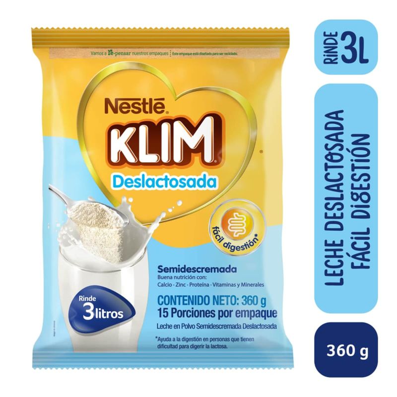 KLIM DESLACTOSADA 32X360 G CO_L
