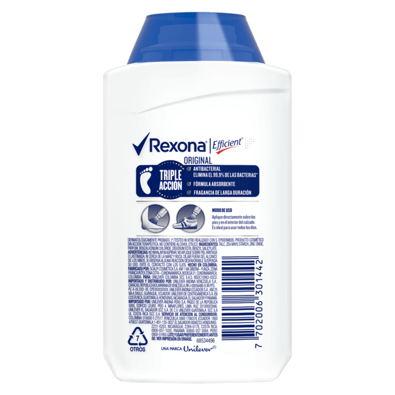 TALCO REXONA EFFICIENT ORIGINA_L