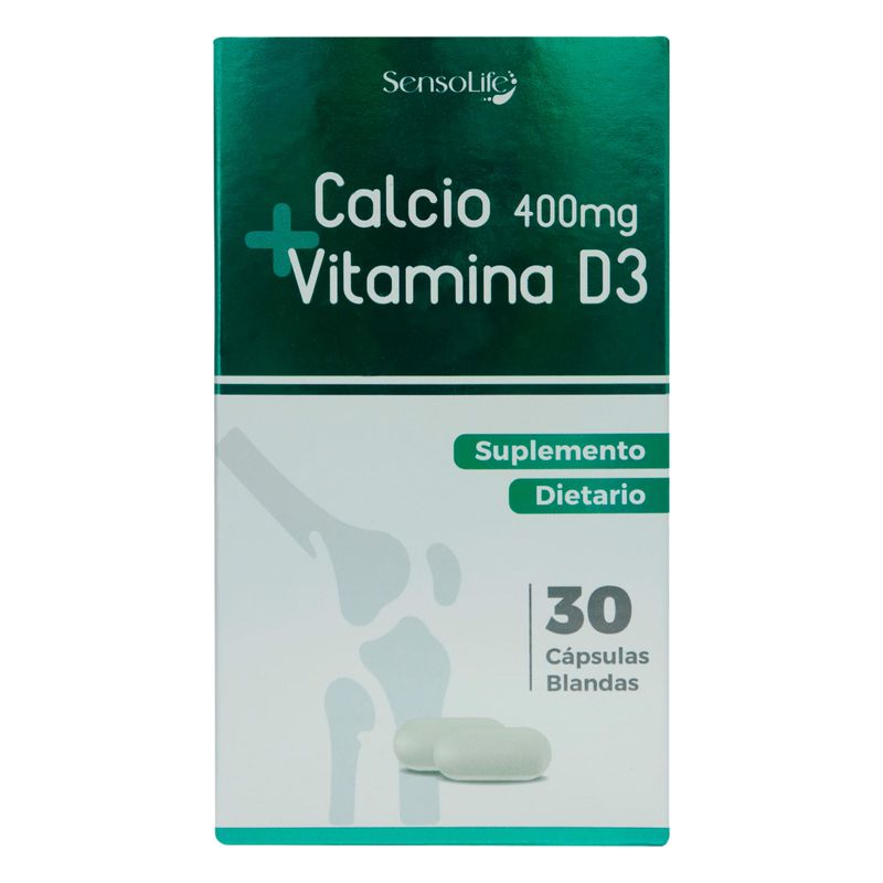 CALCIO 400 MG - VITAMINA D3_F