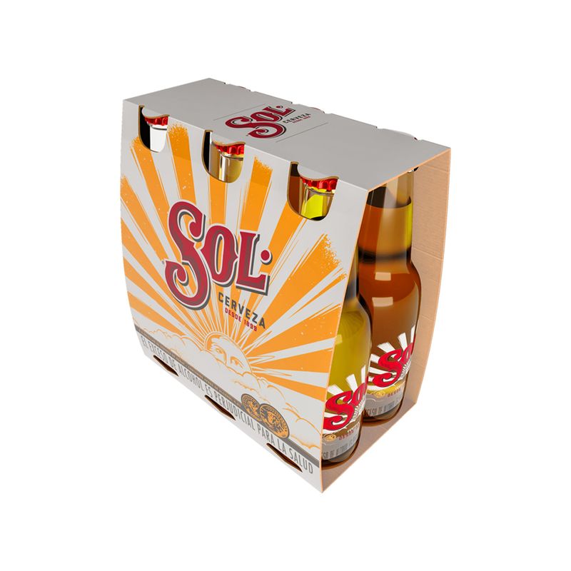 CERVEZA SOL BOTELLA 250 ML X 6_F