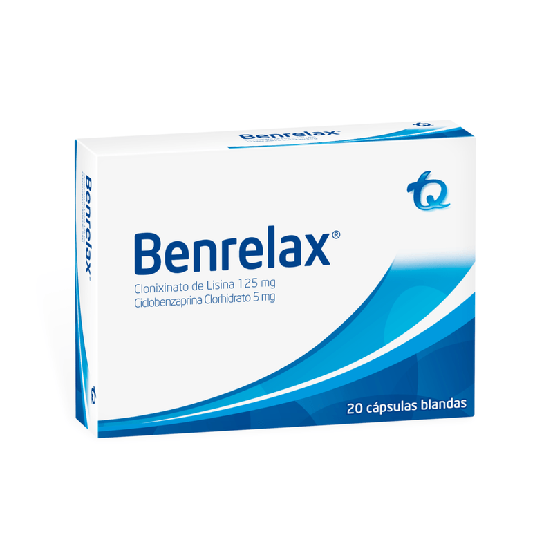 BENRELAX 125MG - 5 MG_F