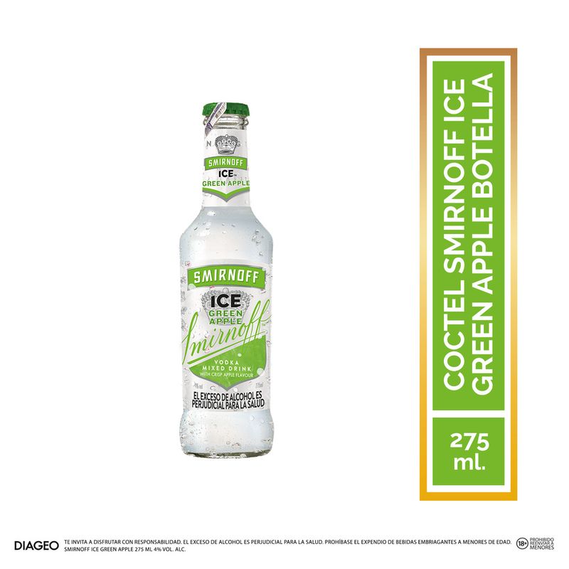 COCTEL SMIRNOFF ICE GREEN APPL_L