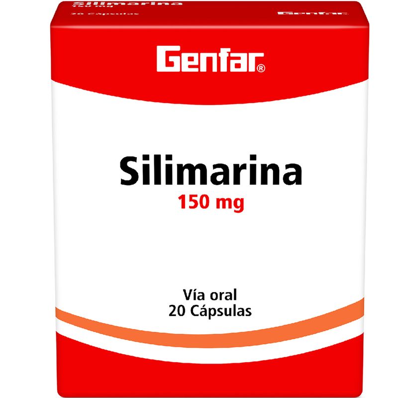 SILIMARINA 150 MG -GENFAR-_F