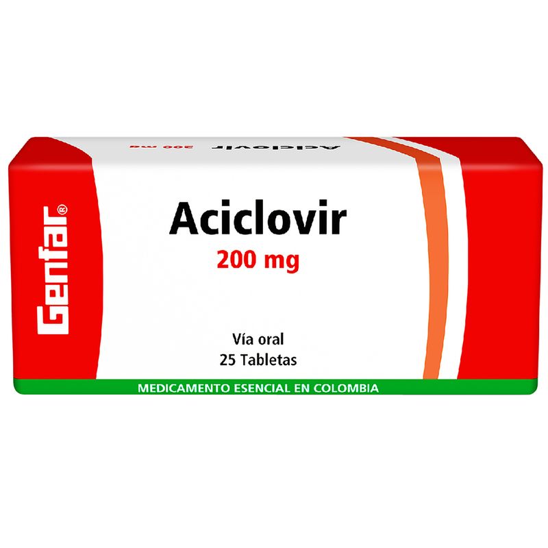 ACICLOVIR 200 MG GENFAR_F