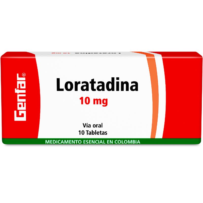 LORATADINA 10 MG -GENFAR-_F