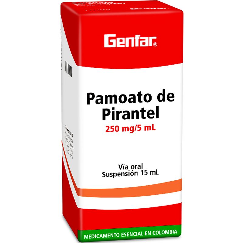 PAMOATO PIRANTEL SUSP 250 GENF_F