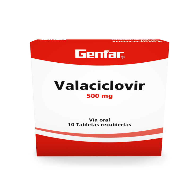 VALACICLOVIR 500 MG -GENFAR-_F