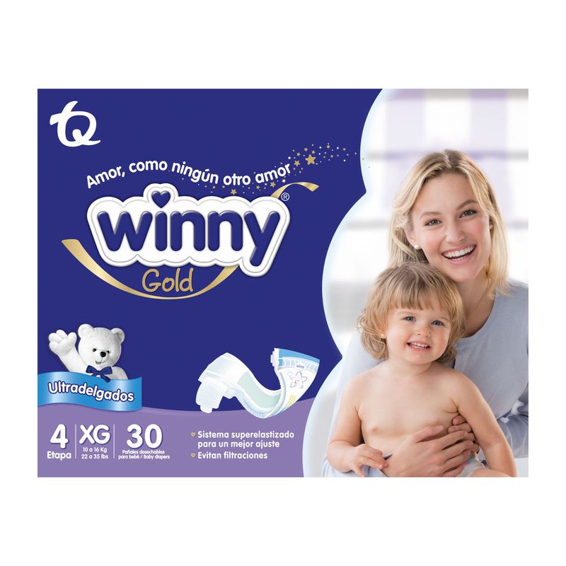 PAÑAL WINNY GOLD ETAPA 4-XG _F