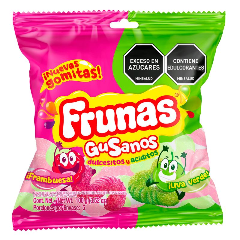 GOMAS FRUNAS GUSANOS FRAMBUESA_F