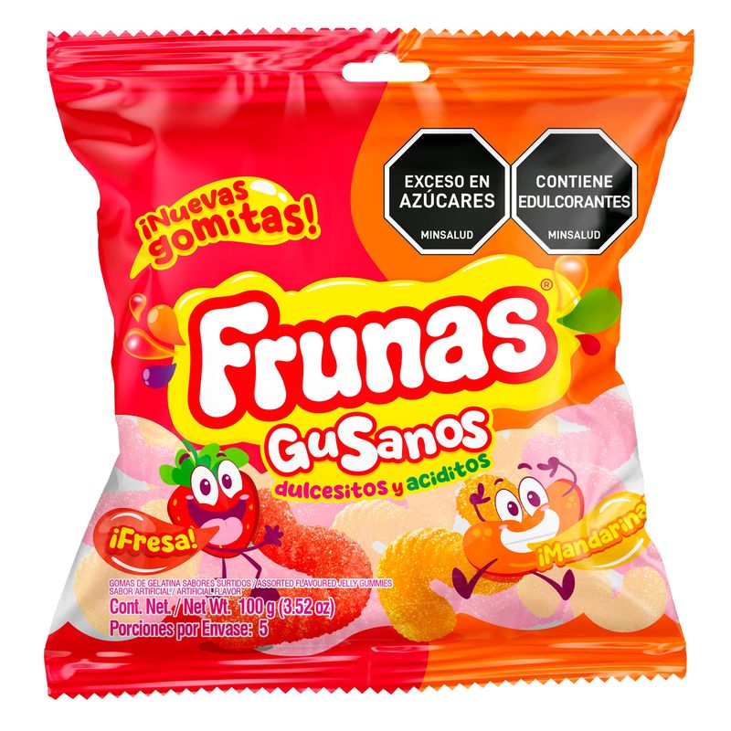 GOMAS FRUNAS GUSANOS FRESA MAN_F
