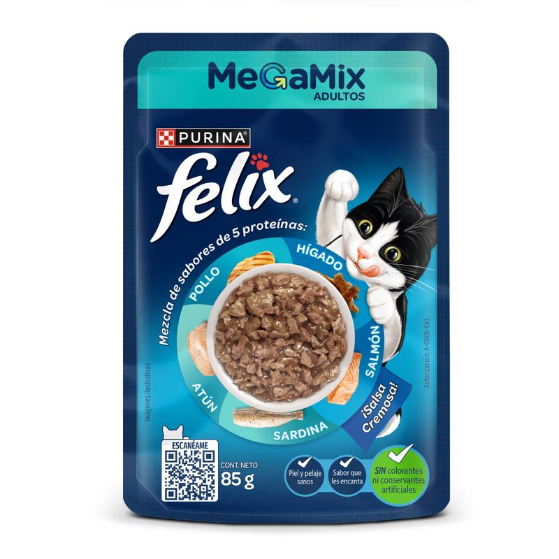 ALIMENTO PARA GATOS FELIX  MEG_F